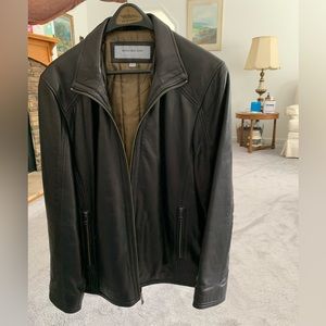Marc New York | REAL Leather | Black Leather Jacket | Vintage | Size Large